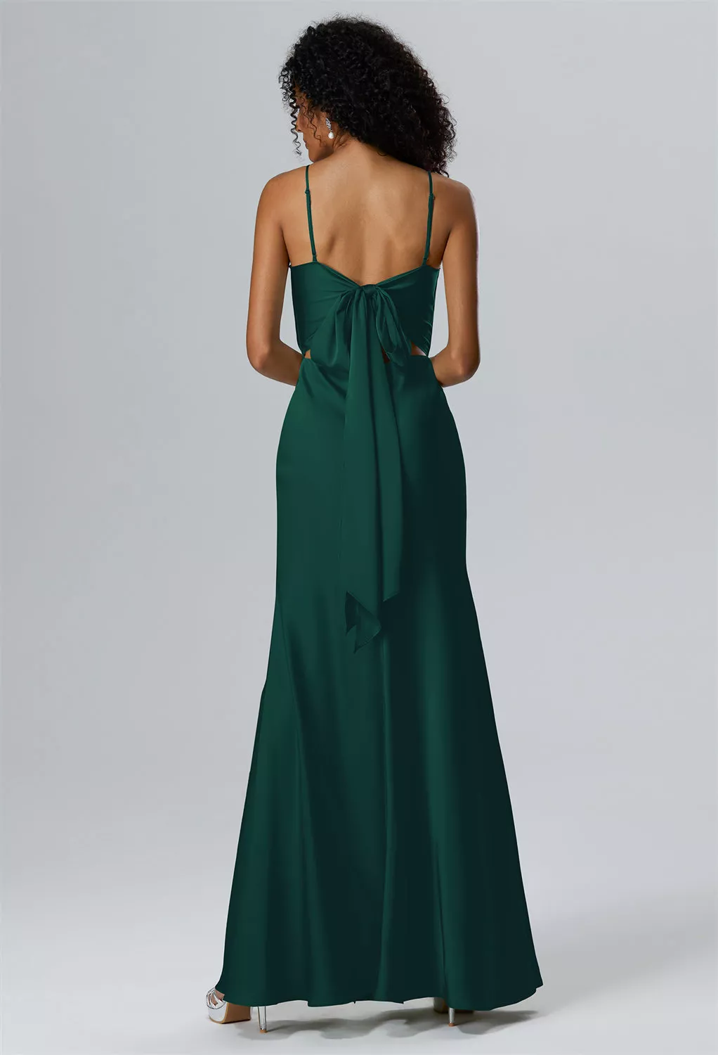 AW Wilda Hunter Green  Spring Wedding Guest Dresses
